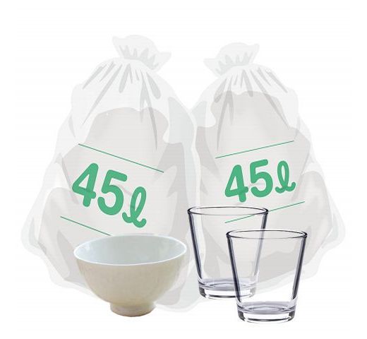 陶器やガラスなど