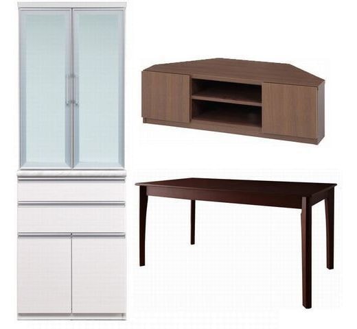 ダイニングテーブルやローボードなど中型サイズの家具